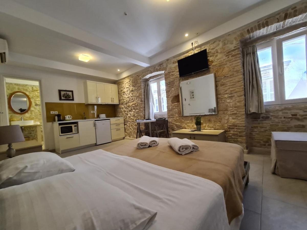 Nj Corfu Boutique Apartments Bagian luar foto
